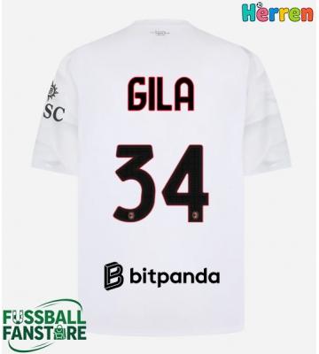 AC Milan Mario Gila #34 Replik Auswärtstrikot 2026-27 Kurzarm